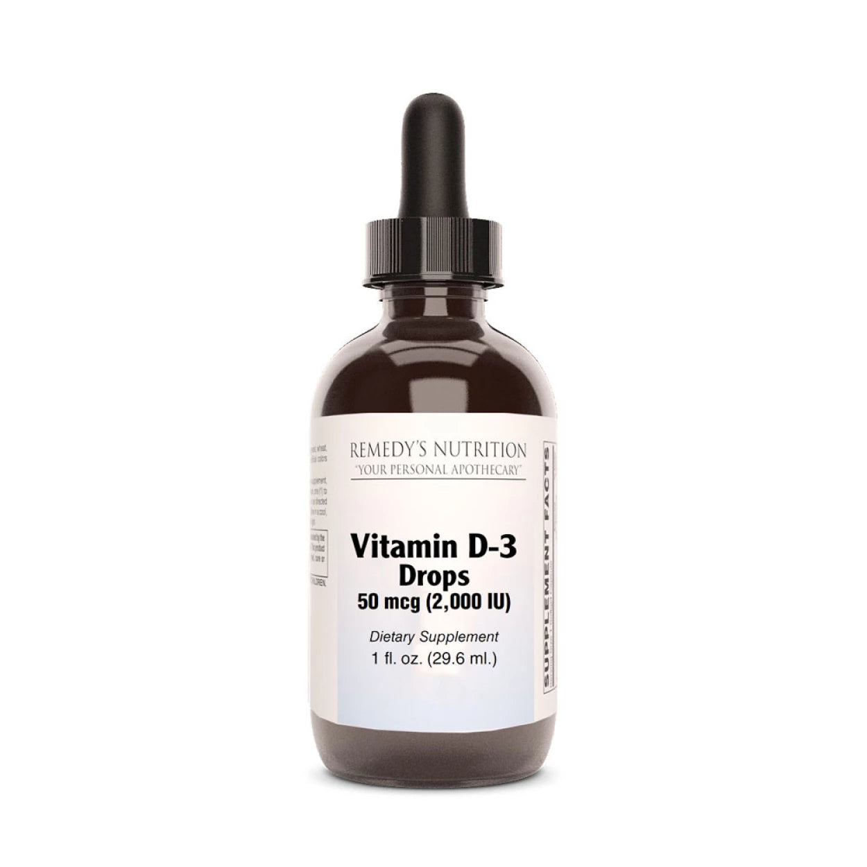 Vitamin D-3 Drops - 2000 IU, 1 Fluid Ounce