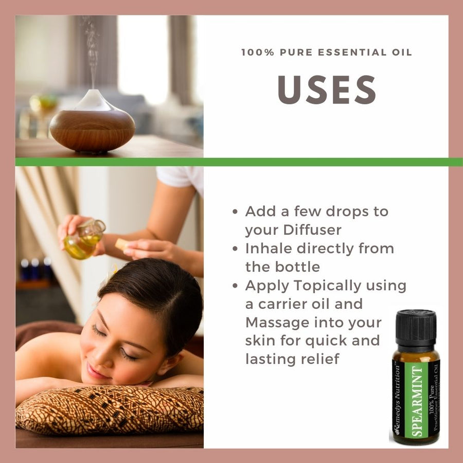 Spearmint Essential Oil 3 Dram / 10 mL
