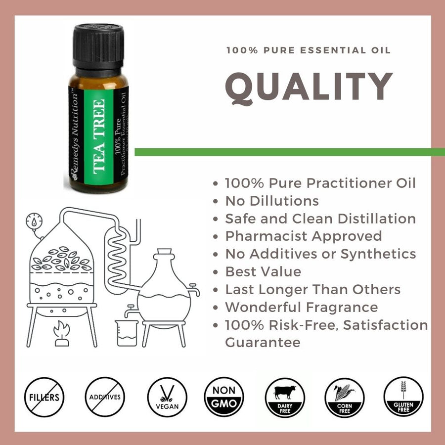 Tea Tree Essential Oil 3 Dram / 10 mL