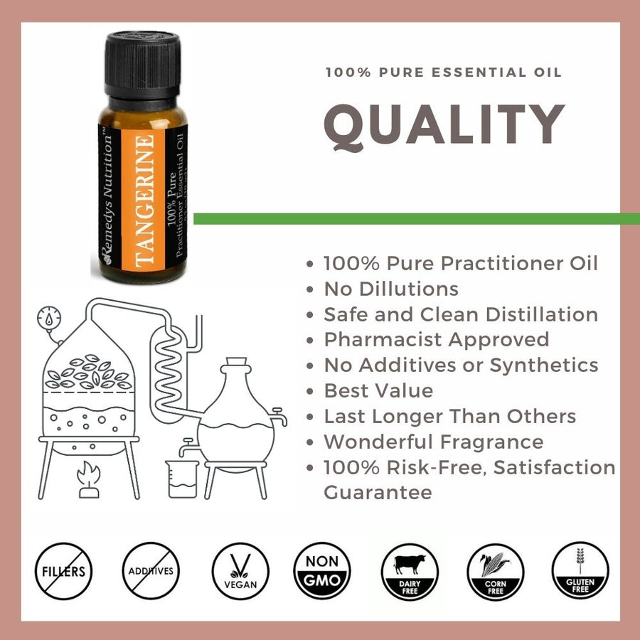 Tangerine Essential Oil 3 Dram / 10 mL
