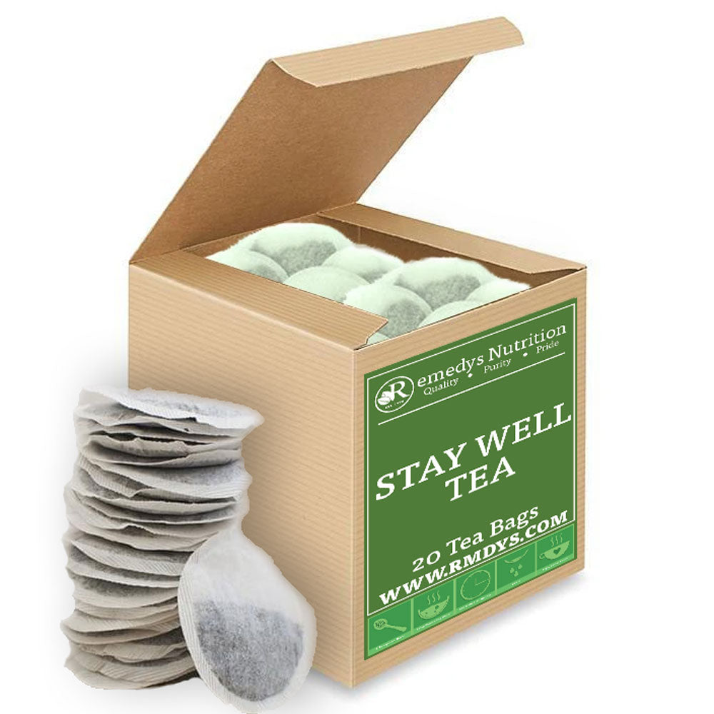 Stay Well Tea 20 Hand-Made Tea Bags