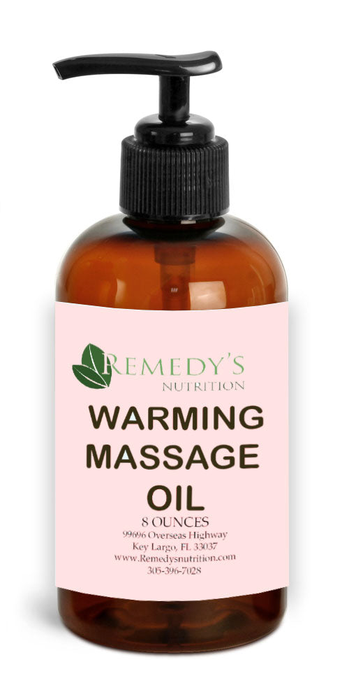 Warming Massage Oil | 8 oz