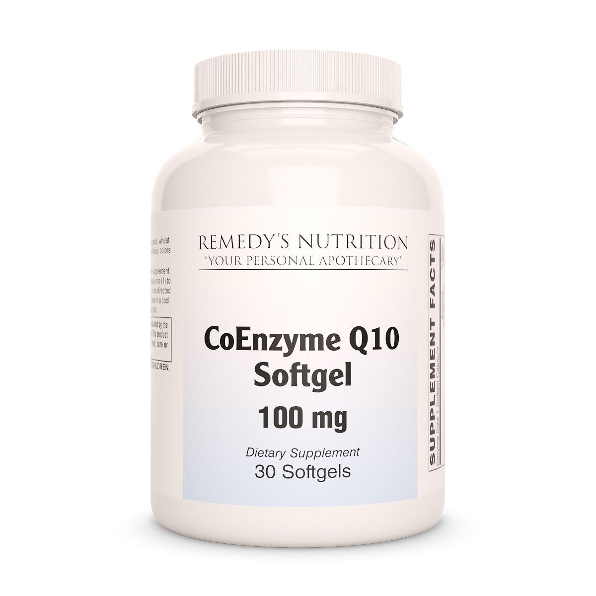 CoQ10 100 mg, 30 Softgels