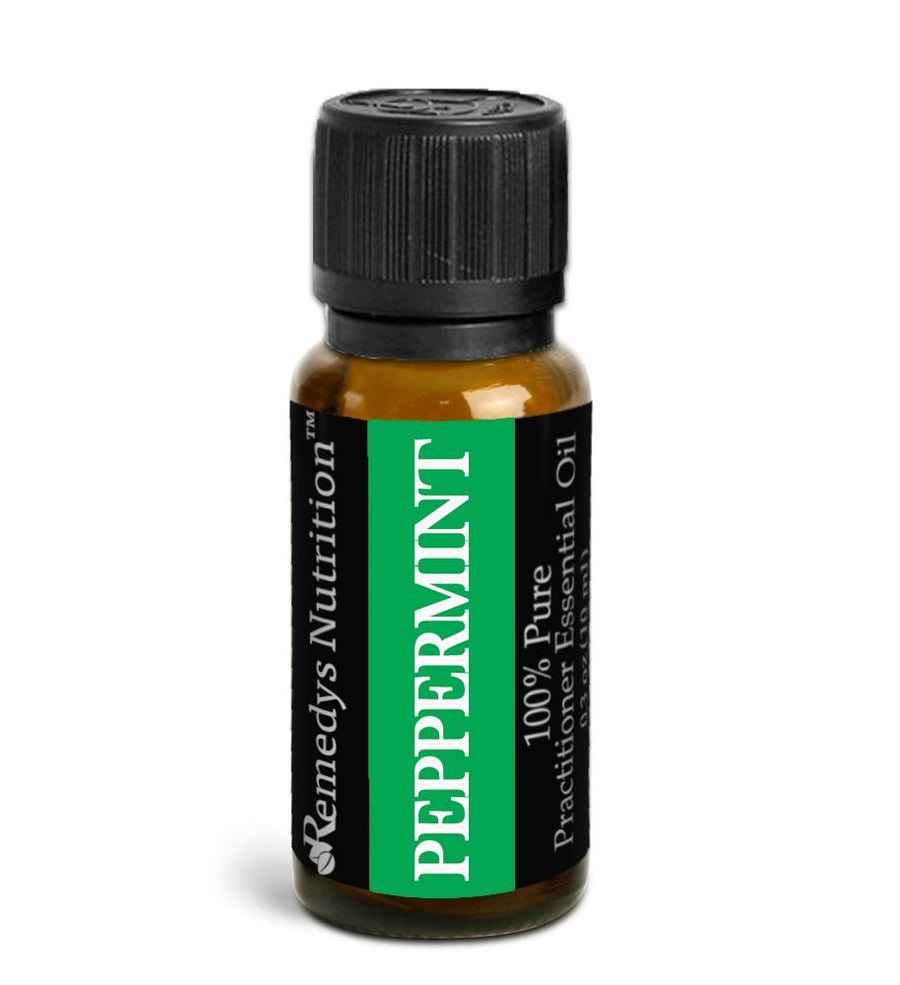 Peppermint Essential Oil 3 Dram / 10 mL Personal Care Remedy's Nutrition 
