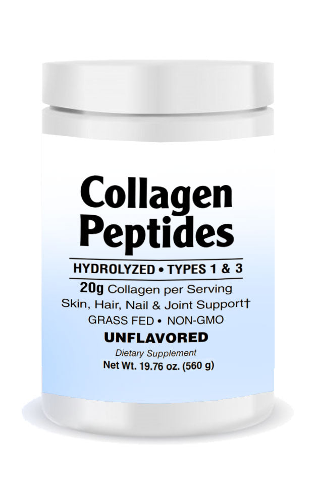 Suplemento sin sabor de péptidos de colágeno 