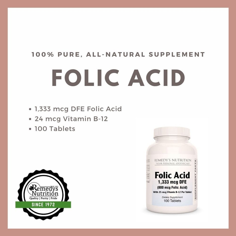 Folic Acid Capsules 1,333 mcg