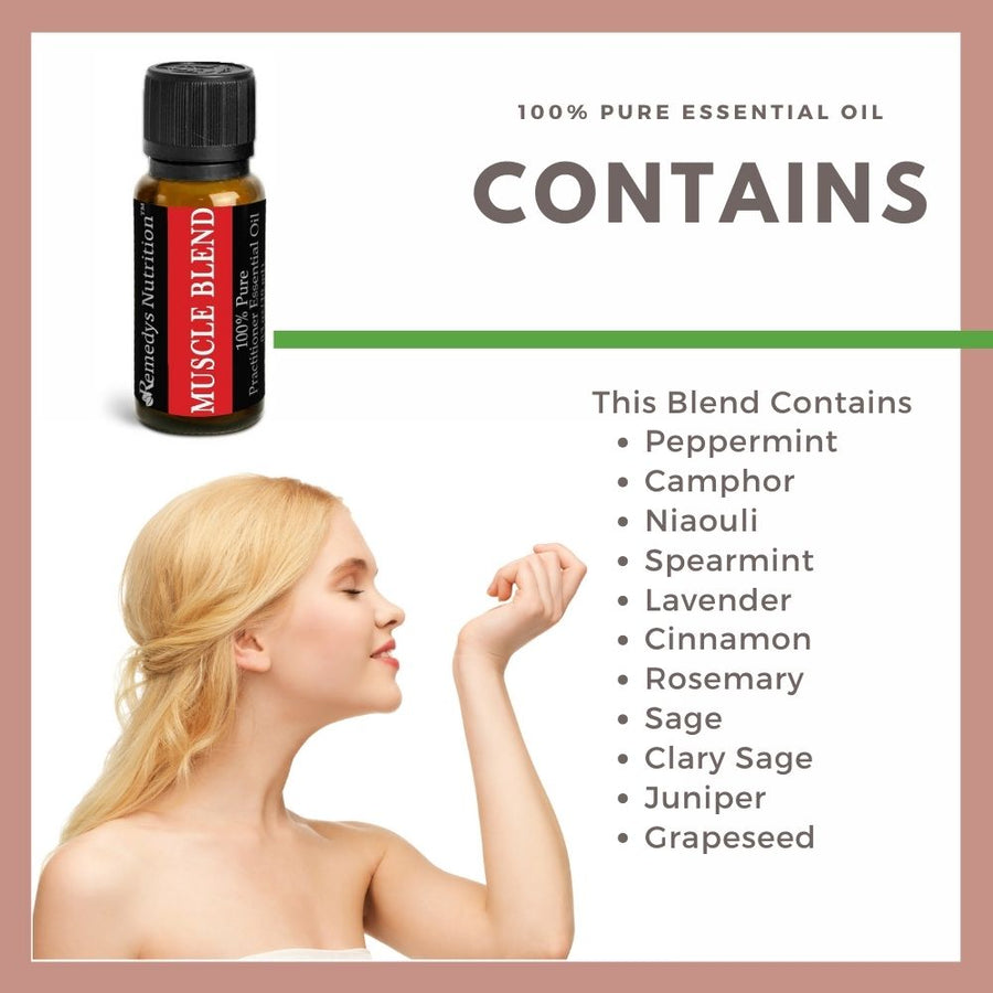 Muscle Blend Essential Oil 3 Dram / 10 mL
