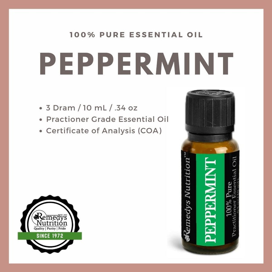 Peppermint Essential Oil 3 Dram / 10 mL