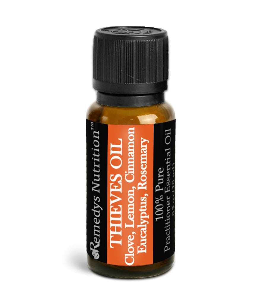 Thieves Blend Essential Oil 3 Dram / 10 mL Personal Care Remedy's Nutrition 