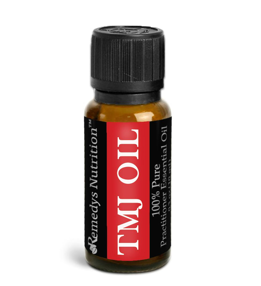 TMJ (Tempomandibular Joint) Blend Essential Oil 3 Dram / 10 mL Personal Care Remedy's Nutrition 